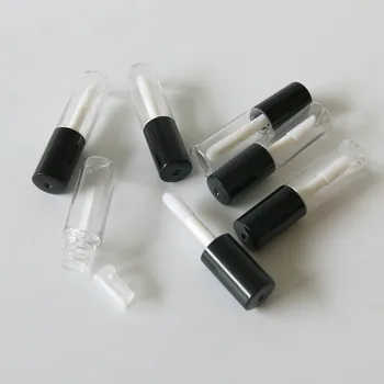 100 x 1,2 ml Daugkartiniai Lūpų Blizgių Vamzdis Mažų Lūpų Butelį Mini Kosmetikos Konteinerių Blizgesio Konteinerių Kosmetikos pakuotės