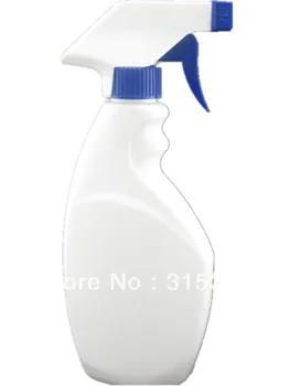 300ml 10OZ tuščio balto pe Purkštuvas, platic stream butelis su orientacinės ,reguliuojamas antgalis