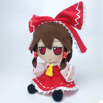 Anime TouHou Project Hakurei Reimu 20cm Žaislai, Lėlės Įdaryti Žaislas Minkštas Pliušinis #8178 Vaikų Dovanų