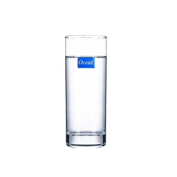 Atsparus karščiui ir skaidraus stiklo geriamojo stiklo vandenyno sulčių taurės kambarį