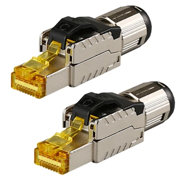 Cat8 Industrial Ethernet Jungtis RJ45 Ekranuotas Srityje Prijunkite Įrankis, Lengvo Metalo, Lieto Nutraukimo Conector