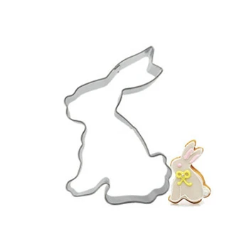 Minkštas Rabbit Cutter Žaislas Virtuvės Parduoti Kiaušinių Sluoksnį Biskvito Sausainių Kepimo Antspaudas Įrankiai, Minkštas Virtuvės Nerūdijančio Plieno Parduotuvė
