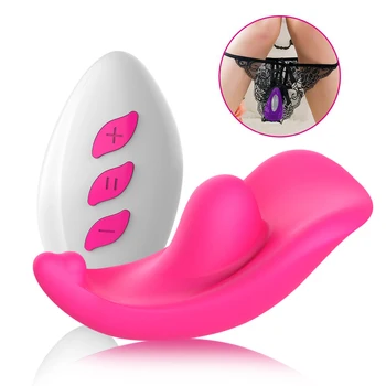 Nešiojami Vibratorius Belaidžio Nuotolinio Valdymo Klitorio Stimuliatorius G-taško Orgazmas Masturbator Nešiojamų Sexy Kelnaitės Sekso Žaislai Moterims