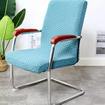 Paprastas Stilius Aukštos Kokybės Biuro Kėdė Aukštos Elastinga Kėdė Kilimėlis Mados Patogios Minkštos Tekstūros Audinio Šiuolaikinės Užtrauktukas Kėdės Apima