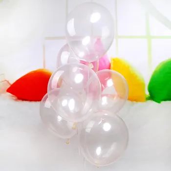 10vnt 12inch Aišku, Pearl Latekso Balionas Gimtadienio Oro Kamuolys Pripučiamas Vestuvių Dekoracijos Prekių Vaikas Macaron Globos Ballon