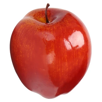 24Pcs Dirbtinis Red Delicious Obuolių Vaisių Virtuvės Maisto produktai, Namų Dekoro Namų Šaliai Apdaila, Dirbtinis Obuoliai