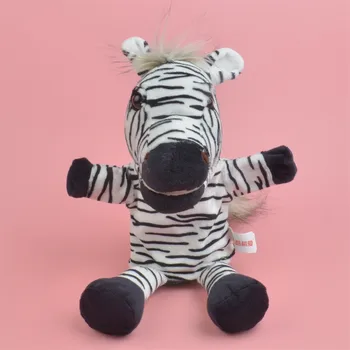 25-30cm Mielas Carton Gyvūnų Pliušinis Lėlės Šuo Žirafa, Beždžionė Antis Zebra Liūtas Lėlė Baby Žaislas Gyvūnų Žaislas Vertus Lėlių Žaislai