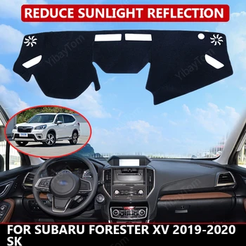 Automobilio prietaisų Skydelio Dangtelis Subaru Forester xv 2019-2020 SK Mat Raštas Saulės Pavėsyje Dashmat Valdybos Padas Auto Kilimas