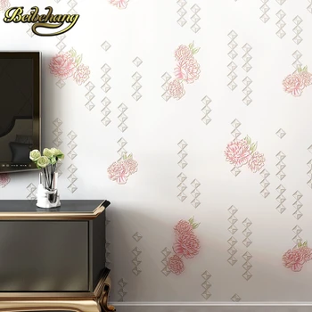 beibehang Stereo paramos gėlės papel de parede 3D tapetai sienos 3 d Tapetų Ritinį Už kambarį tapetų dangos