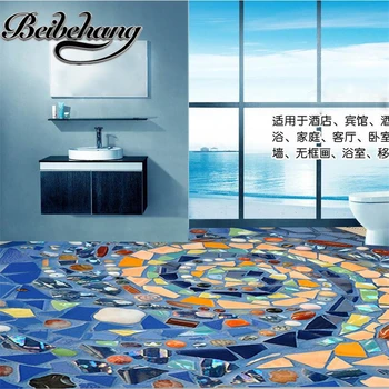 beibehang Užsakymą 3d dekoratyvinis dažymas Europos Bohemijos jade mozaikos grindys, sienos viešbutis lipnios vandeniui grindų lipdukas