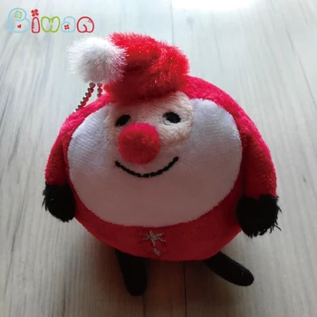 Biwan Sniego 10cm, Pliušinis Žaislas, Minkšti Mielas Animacinių filmų Lėlės Raudonos Spalvos Su Snaigės Siuvinėjimo Vaikų Kalėdų Dovanos