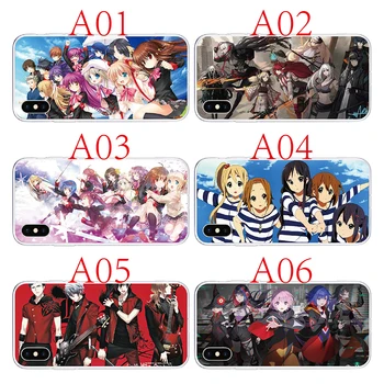 Dėl Moto G50 Krašto S G Stylus Vienas 5G ACE G Play E6i 2021 E7i E7 Galia 30 Pastaba Atveju Minkštos TPU Japonijos Anime Grupės Telefono Padengti