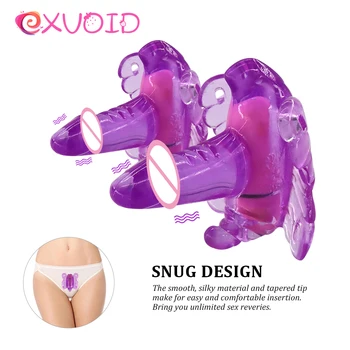 EXVOID G-spot Massager Gyvis Vibratorius, Dildo, Vibratoriai Stiprios Vibracijos Klitorį Stimuliuoja Nešiojami Silikono Sekso Žaislai Moterims