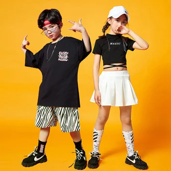 Hip-hop kostiumas berniukų madingų drabužių vaikų zebra kelnes vaikų madingo prekės ženklo vaikų drabužių mergaičių būgno 61 veiklos