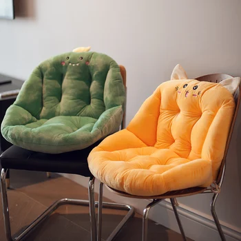 Kėdės atlošas Sofa-Lova Šiltos Žiemos Tatamio Grindų Sėdynės Pagalvėlės, Namų Puošybai Bay Lange Dovanos Mergina Pilkai Žalia, neslidžia