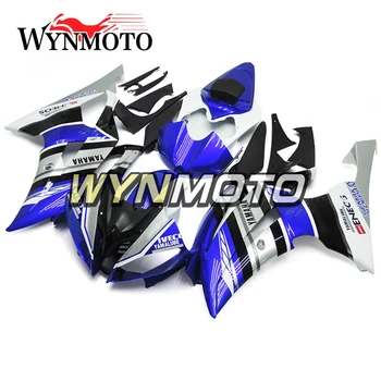 Mėlyna Mėlyna ABS Įpurškimo Plastikų Purvasargiai, Skirtas Yamaha YZF R6 Metų 2008 - 2015 08-15 2016 Motociklas Visiškai Lauktuvės Rinkinys Dangčiai