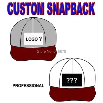 Naujas Individualų Snapback Cap Mados Pigūs Įrengtas Užsakymą Hiphop Snapback Skrybėlės Vyrų/Moterų