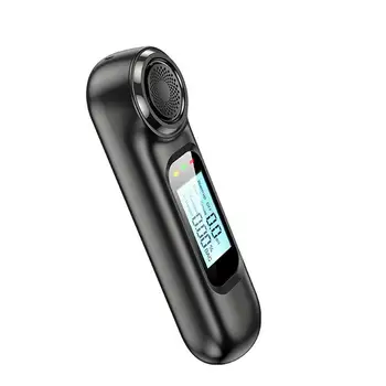 Nešiojamų Kvėpavimas Testeris Ne-Kreipkitės Breathalyzer Su LED Skaitmeninis Displėjus Ir USB Įkrovimo Kabelis Nešiojamų Detektorius, Skirtas Asmens