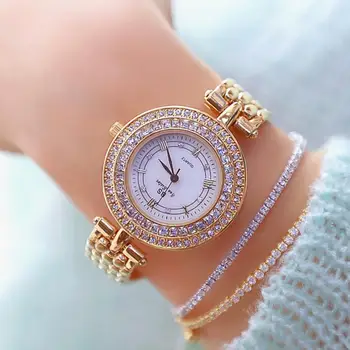 Prabangūs Deimantų Žiūrėti Moterų Mados Relojes Mujer Išskirtinį Laikrodžiai Moterims Viršų Markės Nerūdijančio Plieno Ponios Kvarciniai Rankiniai Laikrodžiai