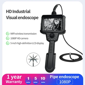 Pramonės Endoscope500W Skylę Burr Aptikimo Vaizdinė Priemonė Liejimo Pramonės Vamzdynų Kameros Anga Nustatymo