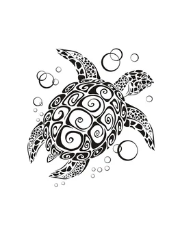 Sea Turtle Vandenynas Sienos Lipdukas Gyvūnų Gamtos Vinilo Nuimamas Kūdikio Kambario Sienų Dekoras 22inx24in