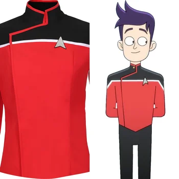 Star cosplay Trek: apatinių Denių 1 Sezonas-Vyrų Vienodas Cosplay Kostiumai, Marškiniai, Viršuje Tik vyrų, vienodų drabužių