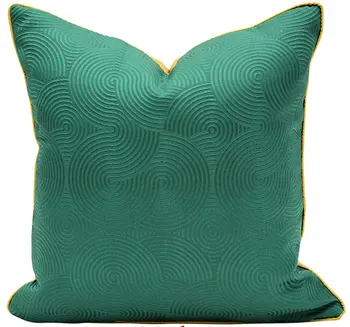 Vintage žalia geometrinis dekoratyvinis mesti pagalvę/almofadas atveju, 45 50,europos retro tendencija neįprastas pagalvėlė padengti namų dekoravimo